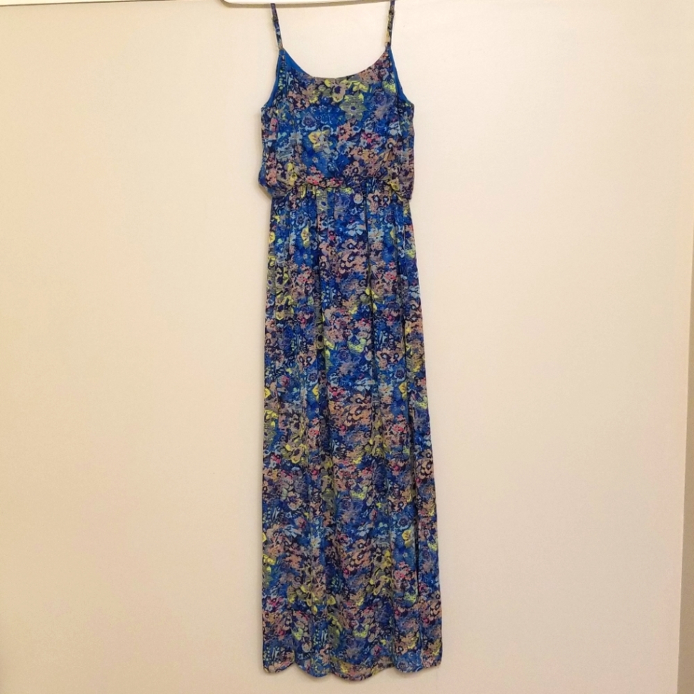 Floral-print Maxi Dress